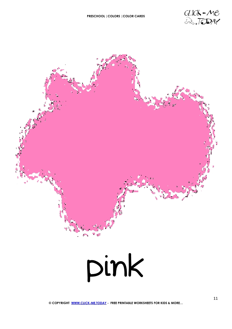 COLOR CARD - PINK